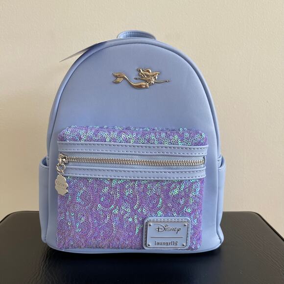NWT Little Mermaid Loungefly Exclusive Backpack - Picture 2 of 8